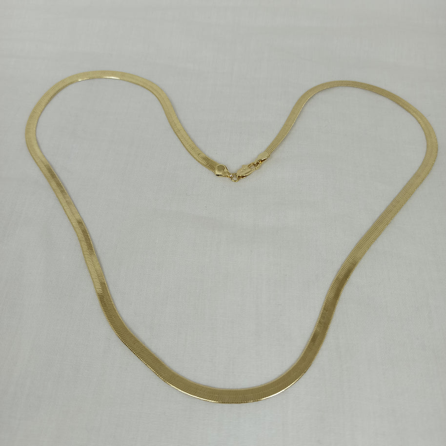Altın Renk Vip 14K İtalyan Zincir Kolye (60cm)