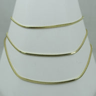 Altın Renk Vip 14K İtalyan Zincir Kolye (70cm)